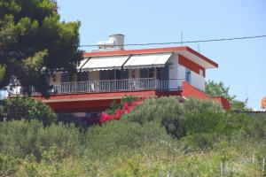 Balkón nebo terasa v ubytování Αlexandros apartment