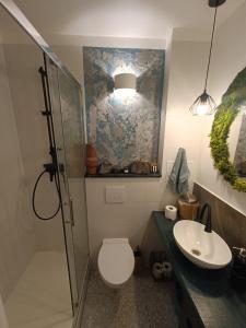 Ένα μπάνιο στο Apartament Magiczne Poranki