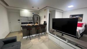 Η κουζίνα ή μικρή κουζίνα στο studio guarulhos 1414 +3 φωτογραφίες