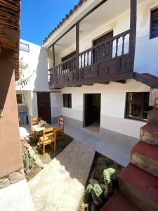 Μπαλκόνι ή βεράντα στο CASA ANDINA PRIVADA a lado del Museo - Qespiwanka