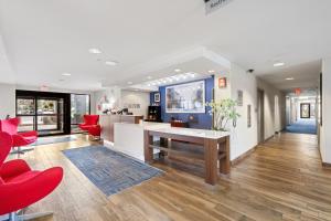 Χώρος καθιστικού στο Allentown Park Hotel by The Red Collection