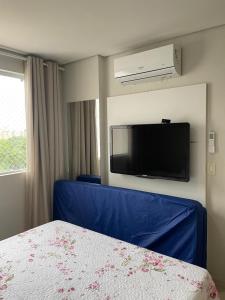Ένα ή περισσότερα κρεβάτια σε δωμάτιο στο Apartamento Familiar - Casa Da Madeira