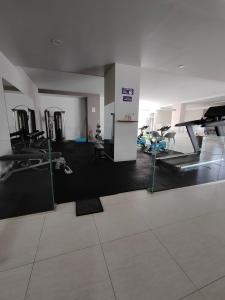 Kuchyň nebo kuchyňský kout v ubytování 2p Departamento en Torres Ventura