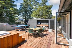 Balkón nebo terasa v ubytování BV412-Blavand-Tane-Hedevej-14