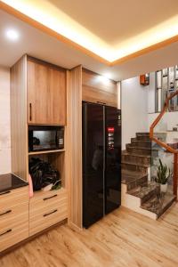 Kuchyň nebo kuchyňský kout v ubytování Sam House