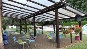 Giardino di Camping Les Lupins
