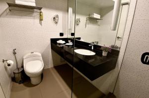 Phòng tắm tại Mariel Hotel Boutique