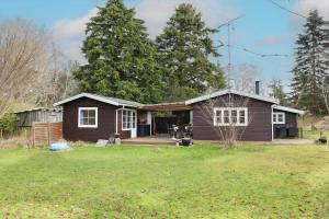 Bygningen som feriehuset ligger i