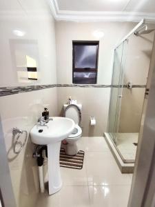 Koupelna v ubytování Blackpony Guesthouse