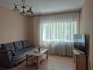 TV a/nebo společenská místnost v ubytování Sunrise