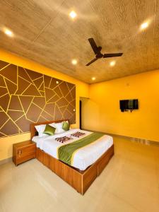 Postel nebo postele na pokoji v ubytování Himadri Retreat Wayanad