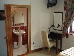 Koupelna v ubytování Ponderosa B&B