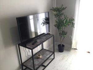 TV a/nebo společenská místnost v ubytování Morendal-Zaaita
