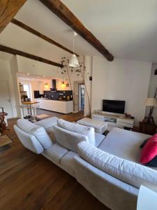 Kuchyň nebo kuchyňský kout v ubytování Appartement de luxe à 100m des Arènes + 9 fotografií