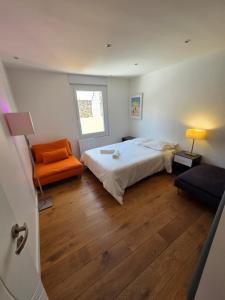 Postel nebo postele na pokoji v ubytování Appartement de luxe à 100m des Arènes