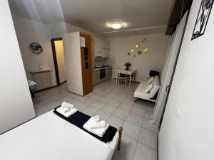 Katil atau katil-katil dalam bilik di Arryanna Apartment