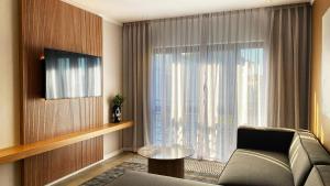 Un lugar para sentarse en The Max Hotel Sandton