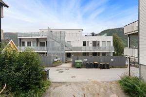 Bygningen som lejligheden ligger i