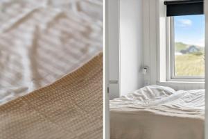 a bedroom with a bed and a window at 341-Harboore-Gloryvej-27 in Harboør +27 photos