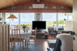 TV a/nebo společenská místnost v ubytování G192-Lemvig-Violvej-92