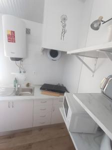 Η κουζίνα ή μικρή κουζίνα στο Courtyard T0 Studio Farmhouse