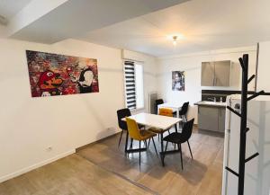 Η κουζίνα ή μικρή κουζίνα στο Guangzhoù - Suite moderne - 4P