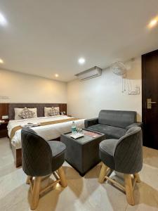 Katil atau katil-katil dalam bilik di Hotel Million Star