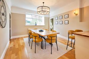 a dining room with a table and chairs at Host & Stay - Louvaine House in Witton Gilbert
