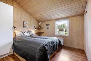 Postel nebo postele na pokoji v ubytování 8858-Glesborg-Marie-Nielsens-Vej-28