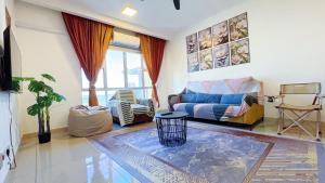 Posezení v ubytování Putrajaya Casa Apartment Presint 17, 62000, Putrajaya, Selangor + 19 fotografií