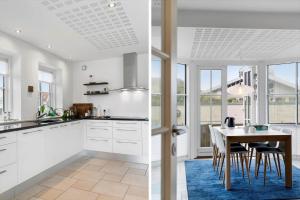 Kuchyň nebo kuchyňský kout v ubytování BL1222-Blokhus-Strandvejen-13-B