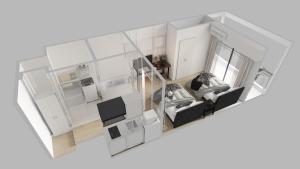 Posezení v ubytování Unizen道顿堀店