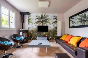 Μια τηλεόραση ή/και κέντρο ψυχαγωγίας στο Évasion entre Seine et forêt