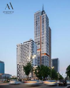 Γενική άποψη της πόλης Τασκένδη ή θέα της πόλης από  αυτό το διαμέρισμα