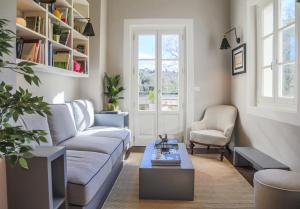 Posezení v ubytování Boboli Luxury Apartment