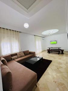 Posezení v ubytování Appartement Younes Yasmine Hammamet