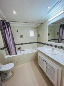 Koupelna v ubytování Appartement Younes Yasmine Hammamet