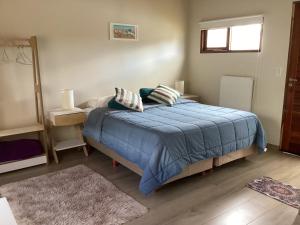 Postel nebo postele na pokoji v ubytování Loft Los Neneos chalten