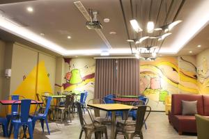 Posezení v ubytování Backpackers Hostel - Taipei Changchun