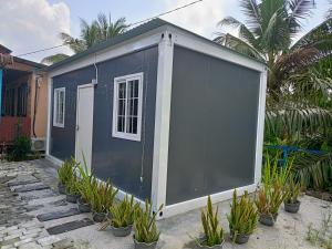 Budova, kde se kapslový hotel nachází