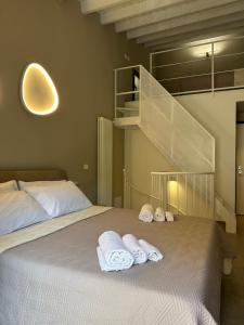 Postel nebo postele na pokoji v ubytování House Spa Palermo