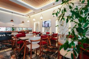Μια τηλεόραση ή/και κέντρο ψυχαγωγίας στο Hotel Yaman