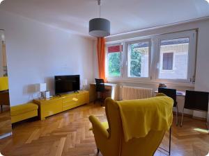 Posezení v ubytování HSH Lausanne Connect + 9 fotografií