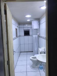 Ένα μπάνιο στο Marvira Barra del Chuy