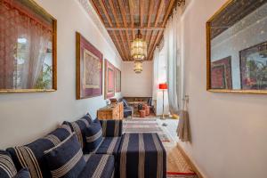 Χώρος καθιστικού στο Riad Dar Amani