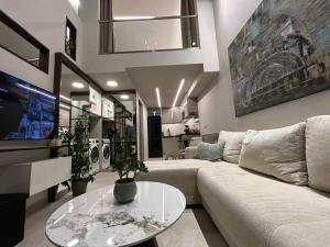 Χώρος καθιστικού στο ANAVASI Loft SUITE +61 φωτογραφίες