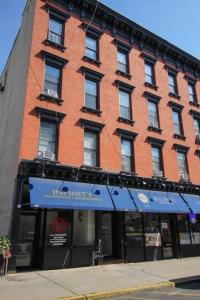 Bygningen som lejligheden ligger i