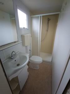 Ένα μπάνιο στο Mobile Home Elena