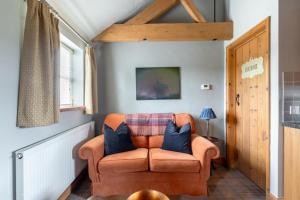 Ruang duduk di Lilac Lodge