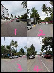 南迪CC Beach villa in wailoaloa的停车场照片的拼贴图 更多32张照片